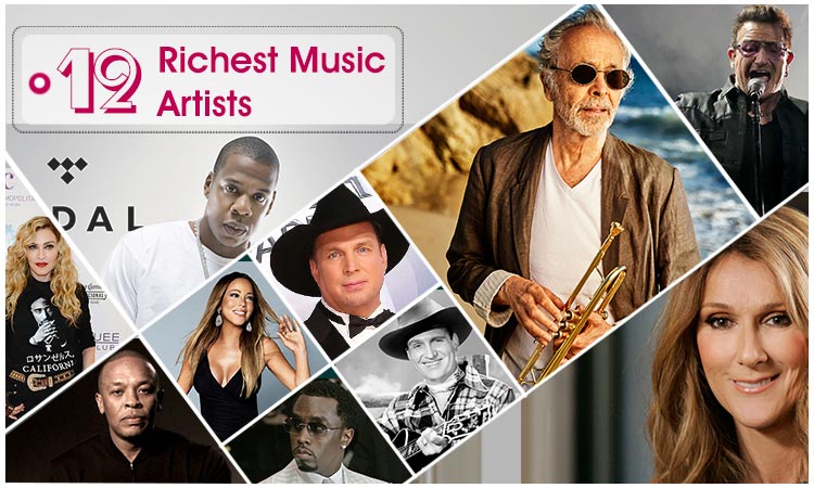 the most richest music artist in the world