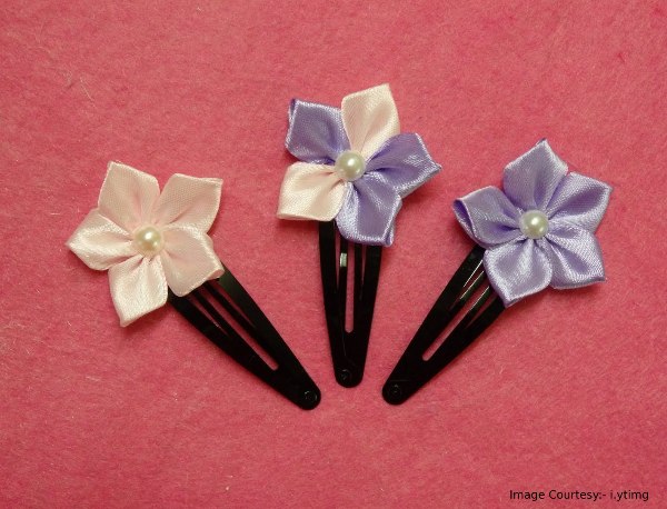 Five Petal Ribbon Flower